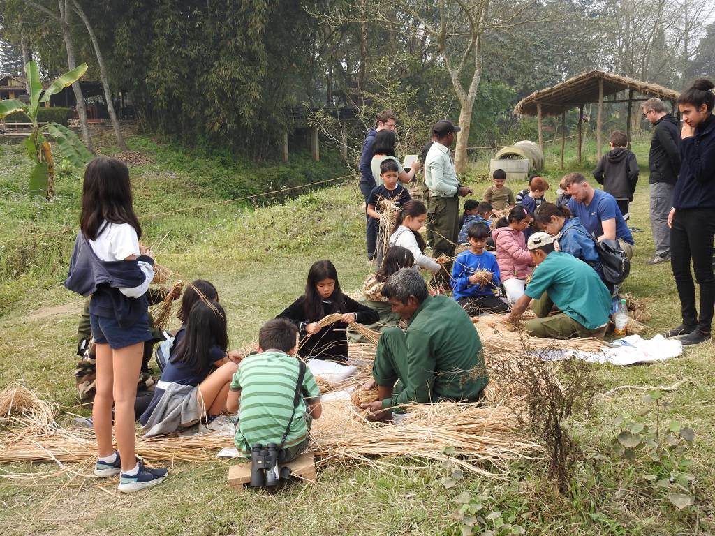 Food Candy Making for Elephants at Sapana Village Lodge